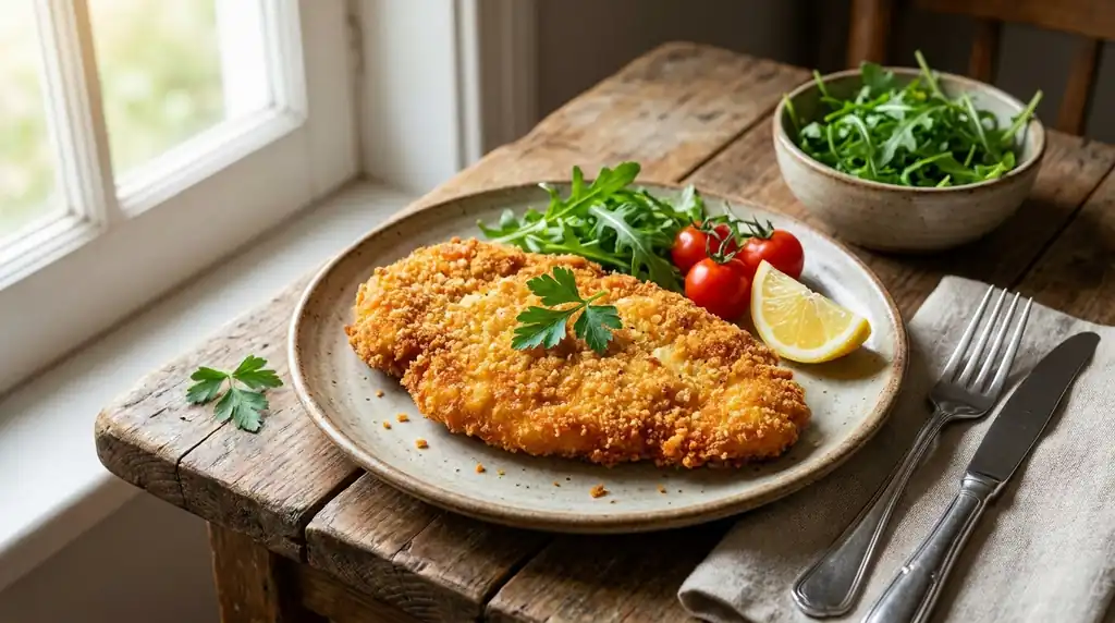 Italian Cotoletta di Pollo (Chicken Cutlet)