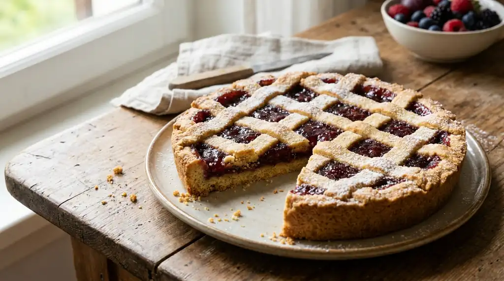 Italian Crostata di Marmellata (Jam Tart)