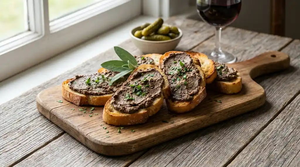 Italian Crostini Toscani (Chicken Liver Crostini)