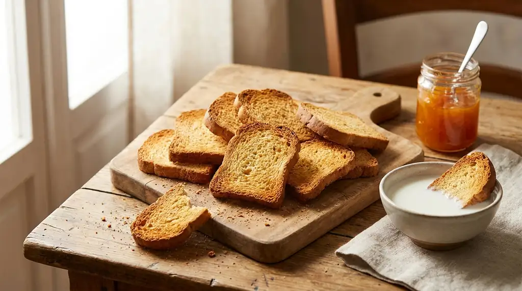 Italian Fette Biscottate (Italian Rusk)