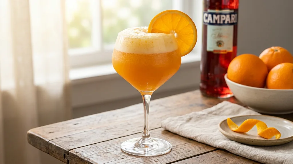 Italian Garibaldi Cocktail