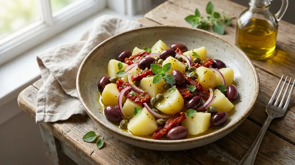 Italian Insalata Pantesca (Pantelleria Potato Salad)