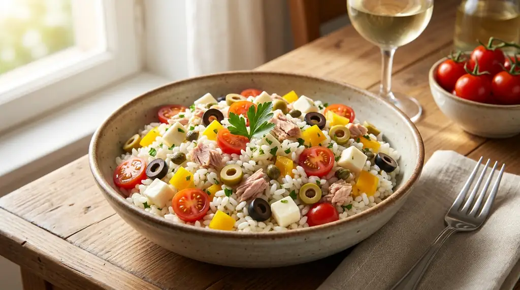 Italian Insalata di Riso (Rice Salad)