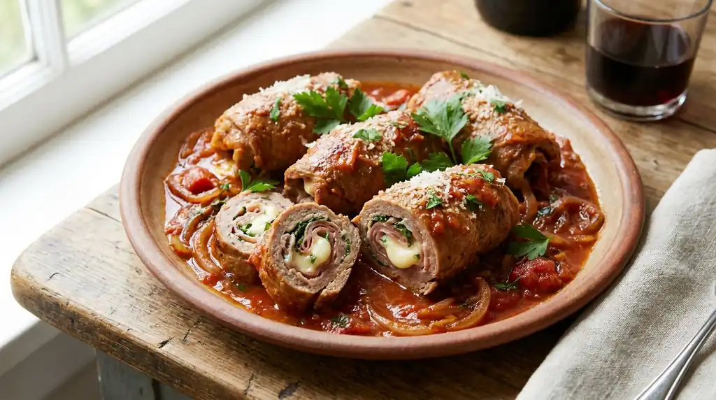 Italian Involtini di Carne (Meat Rolls)
