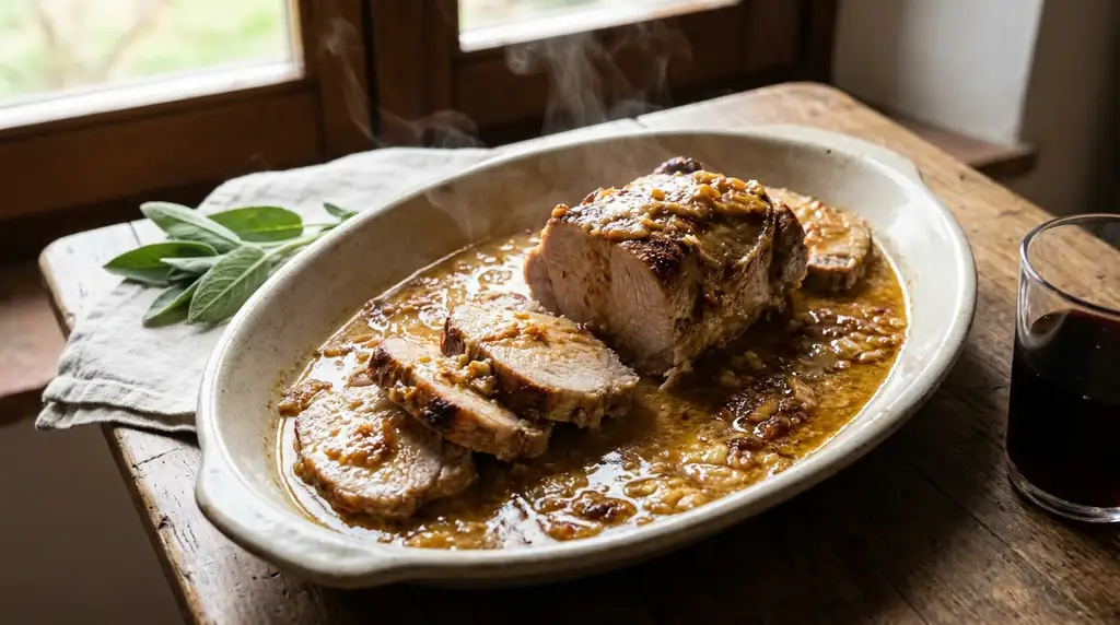 Italian Maiale al Latte (Pork Braised in Milk)