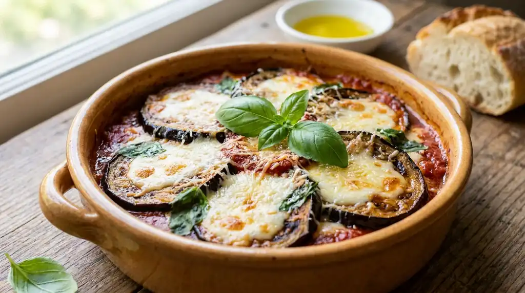 Italian Melanzane alla Parmigiana (Eggplant Parmesan)