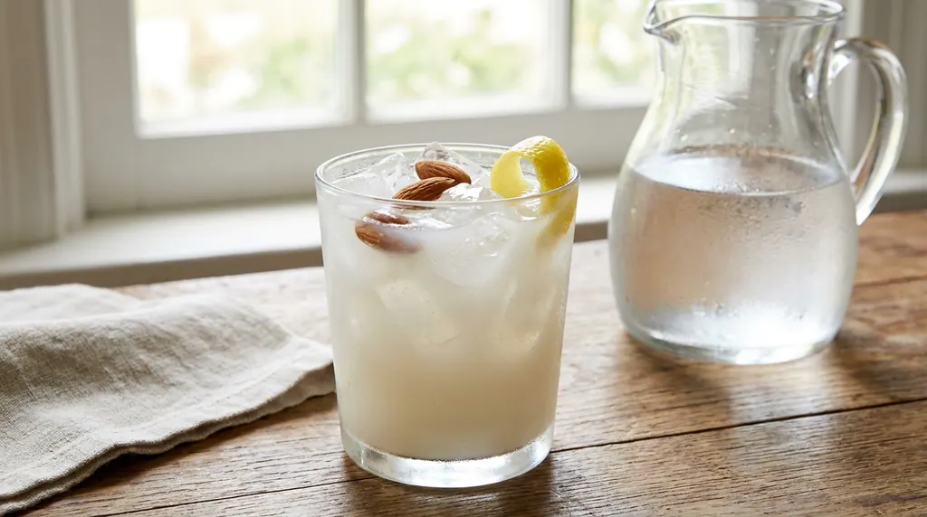 Italian Orzata (Almond Syrup Drink)