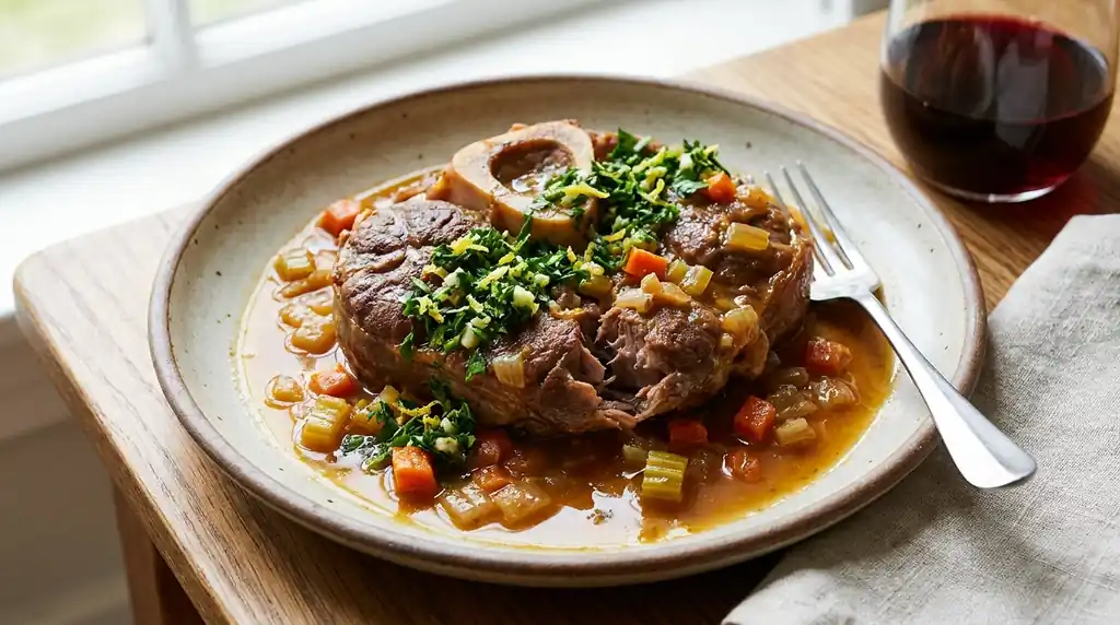 Italian Ossobuco alla Milanese (Braised Veal Shanks)
