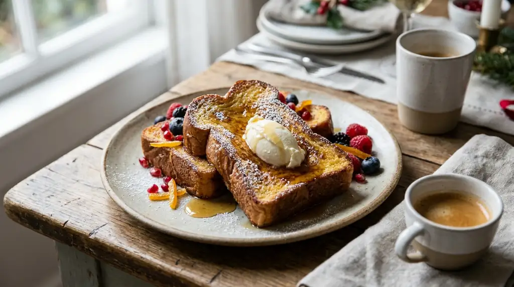 Italian Pandoro French Toast