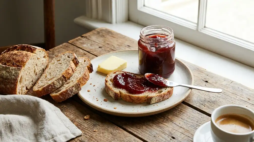 Italian Pane, Burro e Marmellata (Bread, Butter, Jam)