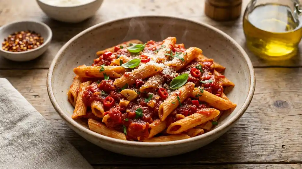 Italian Penne all'Arrabbiata