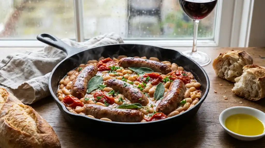 Italian Salsiccia e Fagioli (Sausage and Beans)