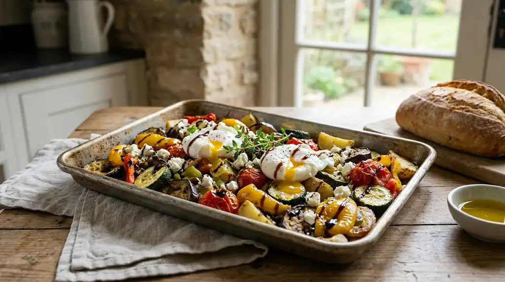 Italian Teglia di Verdure (Roasted Vegetable Breakfast Tray)