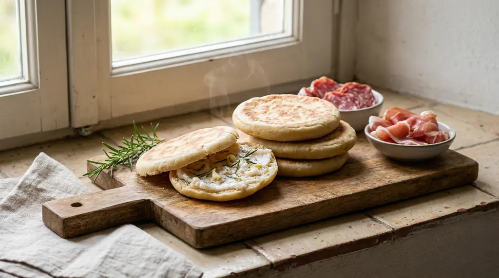 Italian Tigelle (Crescentine Modenesi)