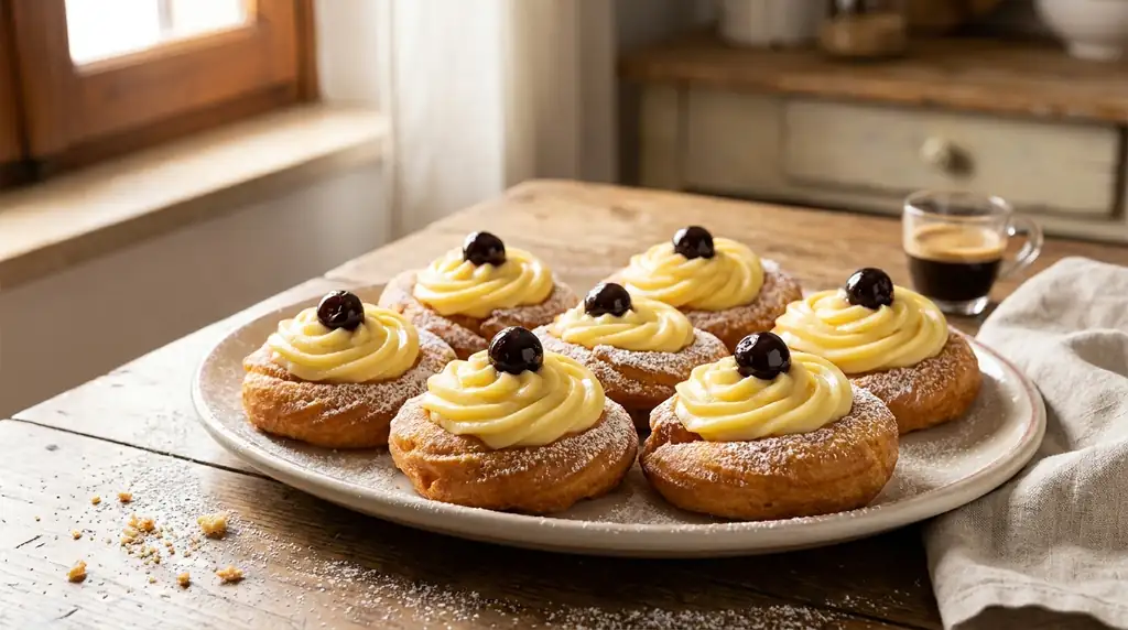 Italian Zeppole di San Giuseppe