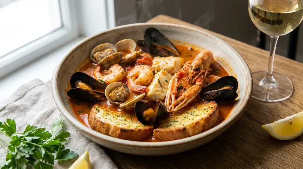 Italian Zuppa di Pesce (Seafood Soup)