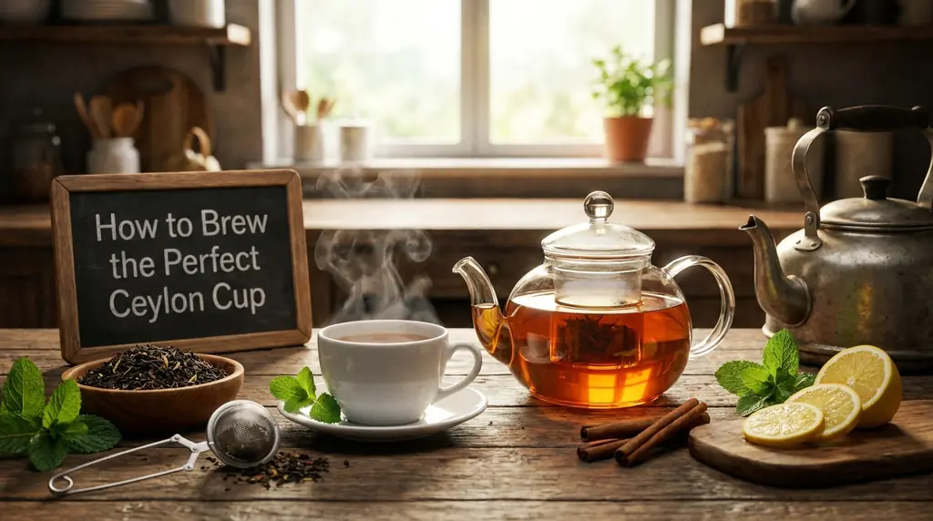 Sri Lankan Ceylon Tea (How to Brew the Perfect Cup)