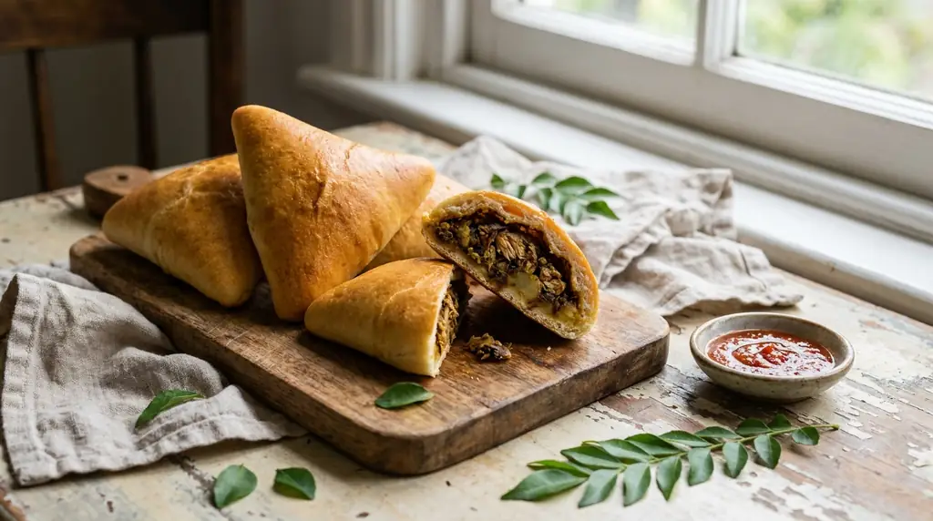Sri Lankan Maalu Paan (Fish Buns)
