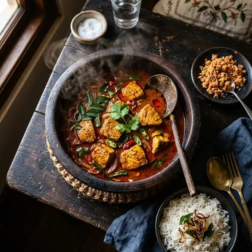Sri Lankan Fish Curry (Malu Curry)