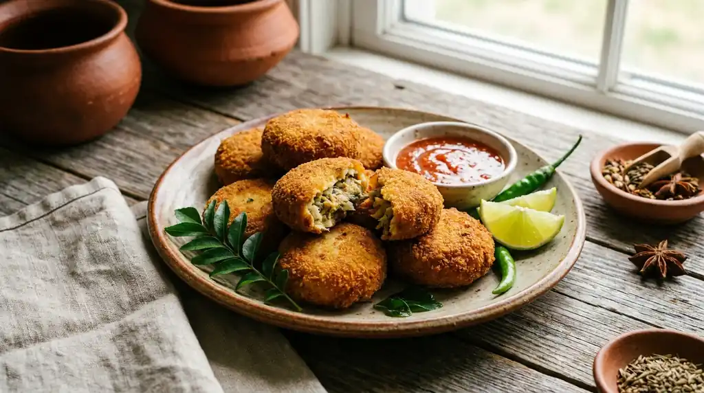 Sri Lankan Fish Cutlets