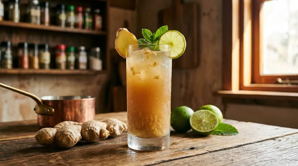 Sri Lankan Ginger Beer (Homemade)