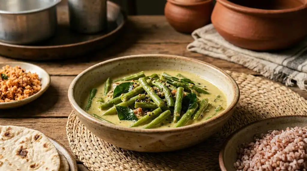 Sri Lankan Green Bean Curry (Bonchi Curry)