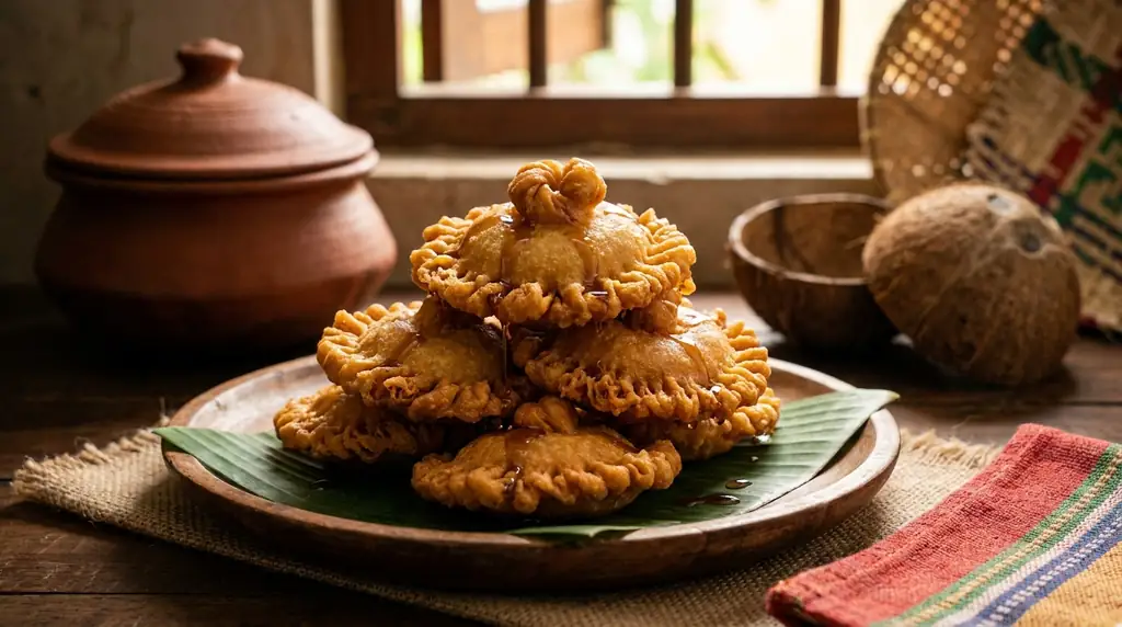 Sri Lankan Kavum (Oil Cake)