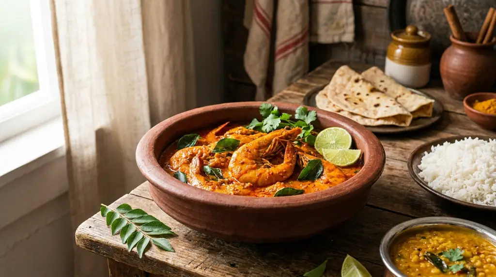 Sri Lankan Prawn Curry (Isso Curry)