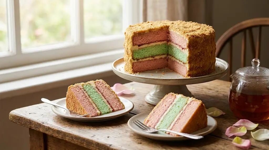 Sri Lankan Ribbon Cake