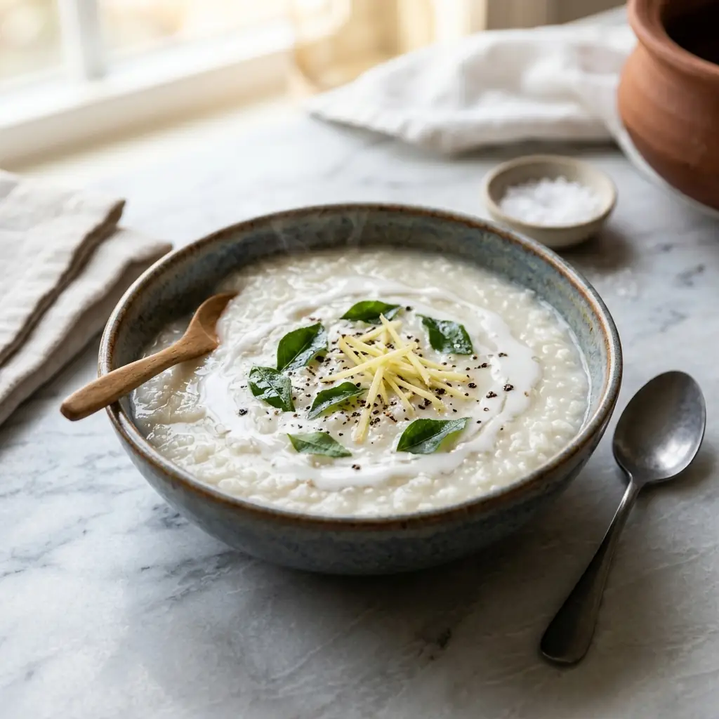 Sri Lankan Rice Congee (Kenda)