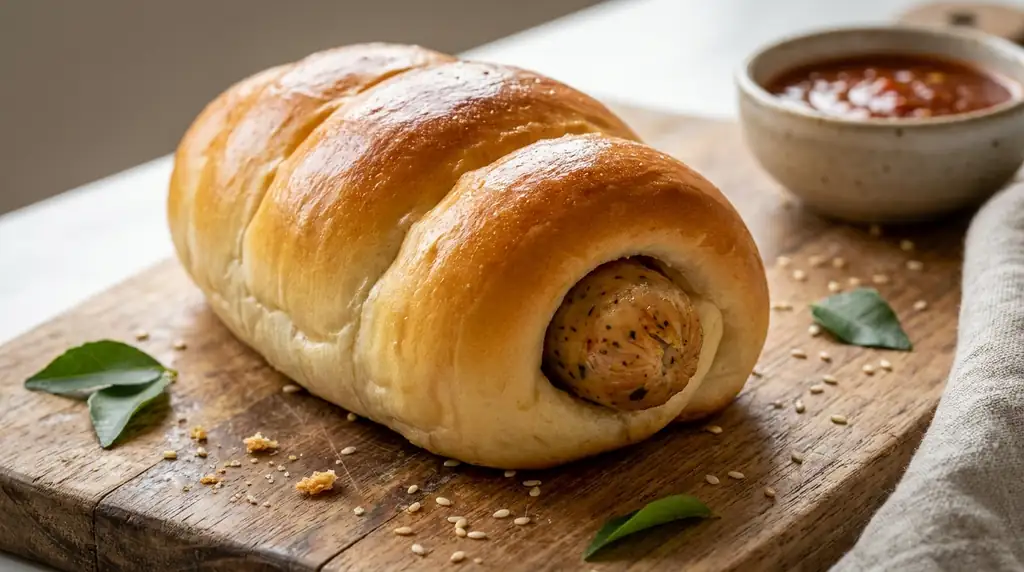 Sri Lankan Sausage Bun