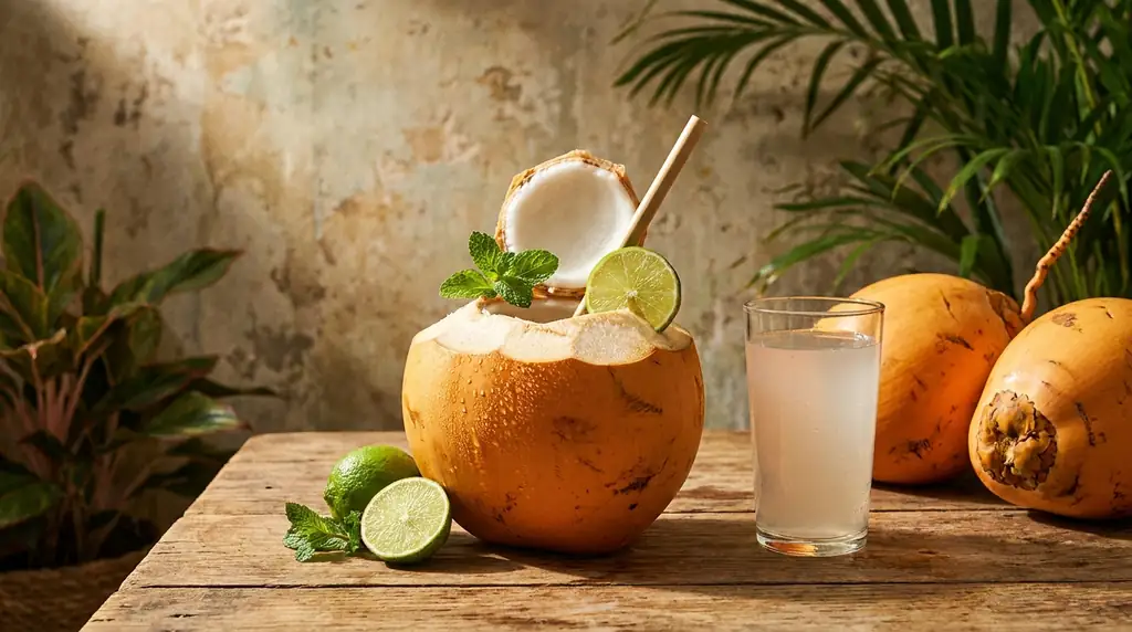 Sri Lankan King Coconut Drink (Thambili)