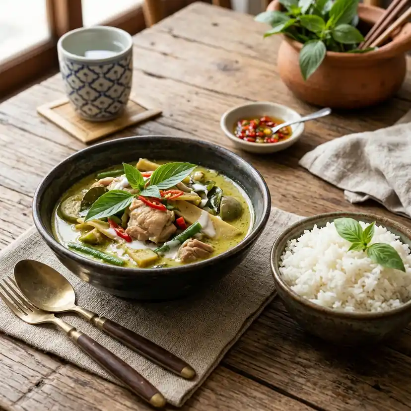 Spicy Thai Green Curry
