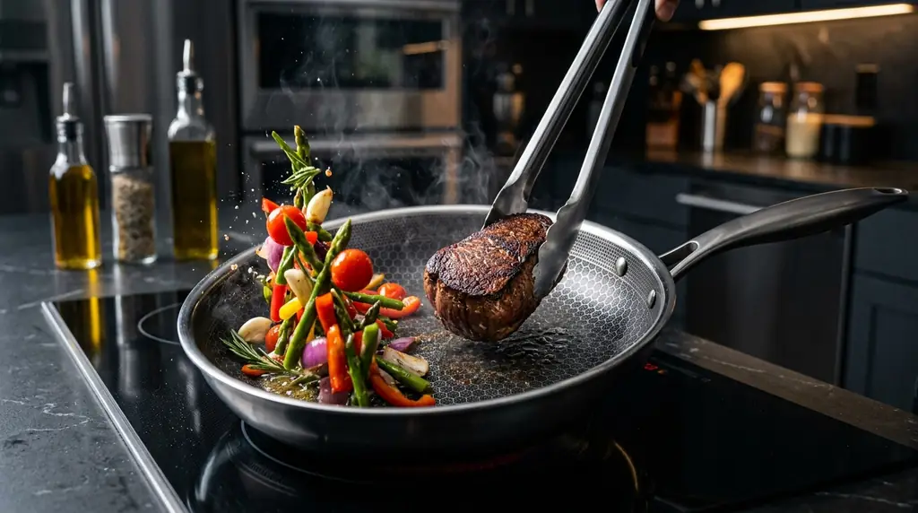 HexClad Hybrid Cookware Set
