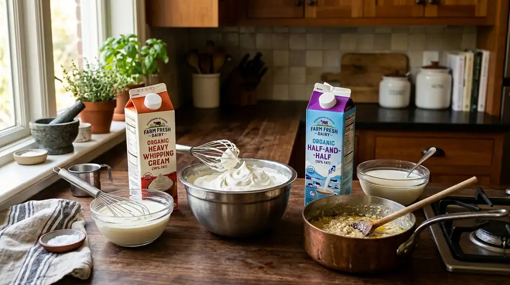 Navigating the Dairy Aisle: Cream vs. Half-and-Half