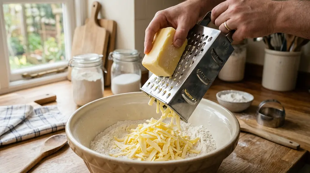 The Ultimate Hack for Flaky Biscuits: Grating Cold Butter
