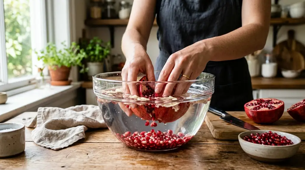 How to Deseed a Pomegranate Without the Mess