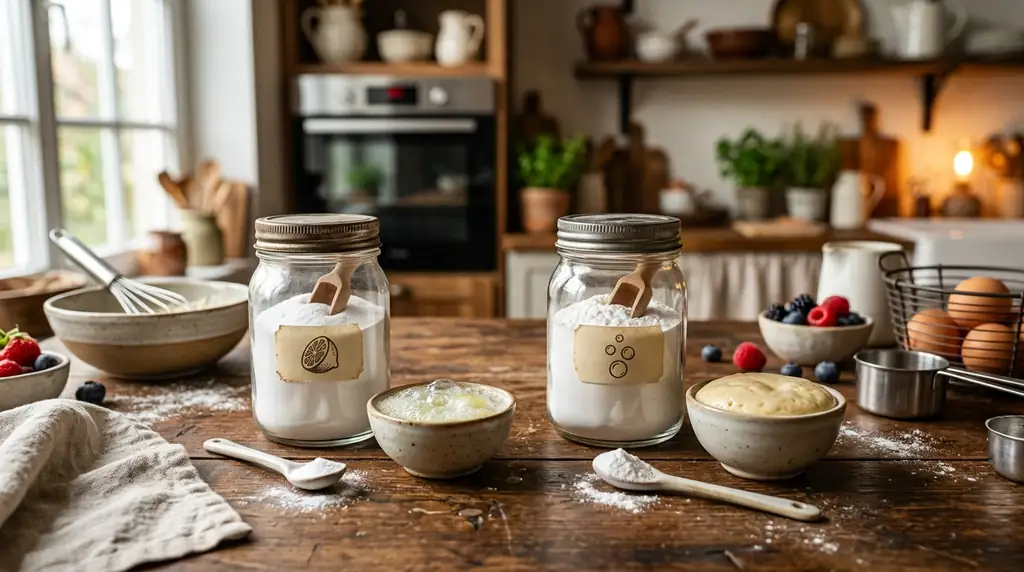 Baking Soda vs. Baking Powder: The Chemical Leaveners